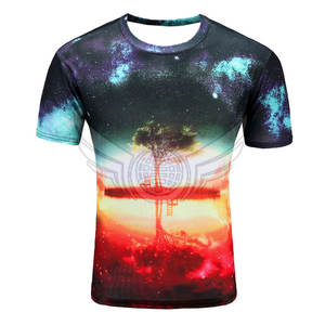 Camisetas de sublimación transpirables y de talla grande Camisetas de sublimación de Venta caliente hechas en Pakistán - Product Image 1