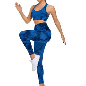 Conjunto de Yoga para Mujer de Alta Calidad Hecho en Pakistán, Top Deportivo y Leggings con el Último Diseño - Product Image 4