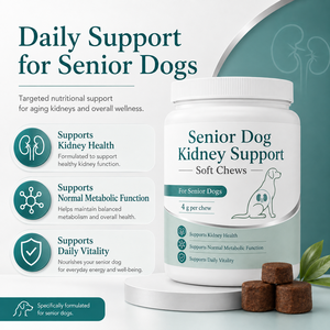 Masticables Blandos <span class=keywords><strong>para</strong></span> el Soporte Renal de <span class=keywords><strong>Perros</strong></span> Mayores, Suplemento Avanzado <span class=keywords><strong>para</strong></span> la Salud Renal de <span class=keywords><strong>Perros</strong></span> Mayores, Fórmula <span class=keywords><strong>para</strong></span> el Soporte de la Vejiga y el Tracto Urinario - Product Image 3