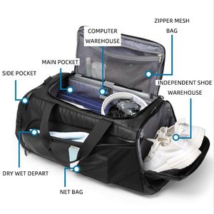 Large Capacity Duffel Bag Waterproof Weekend Overnight Travel <b>Luggage</b> Bag - Product Image 4