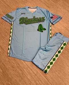 Uniforme de béisbol personalizado deportivo a rayas clásico, conjunto de compra de grupo de Club transpirable de malla Retro, estilo para hombres, uniforme de béisbol - Product Image 3