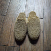 Babouches en cuir véritable FUR pour femmes - Polyvalentes et confortables pour toutes les saisons : été, hiver, printemps, automne