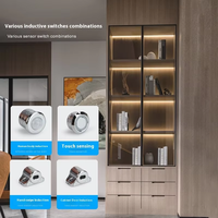Nouveautés : Bande lumineuse encastrée à découpe libre, avec capteur LED, étanche, pour armoire et salon