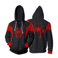 Ropa de Calle Unisex de Moda Invernal con Cierre, Transpirable, con Estampado de Silicona en Relieve 3D, Impresión por Transferencia de Calor, Prendas Impresas Personalizadas