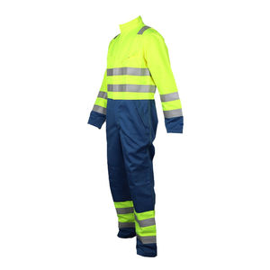 Transpirable de alta calidad superventas seguridad a prueba de ácido agricultura overol 100% algodón impermeable overol de seguridad trajes - Product Image 2
