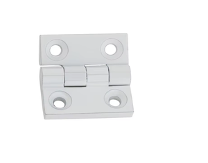 บานพับแผงสแตนเลสขัดเงาแบบโมเดิร์นบานพับปรับได้180องศาบานพับประตูตู้สังกะสีเคลือบเงา - Product Image 1