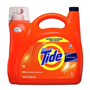 Detergente líquido para ropa de alta eficiencia Tide Ultra Concentrado, Original-110 Cargas - Product Image 2