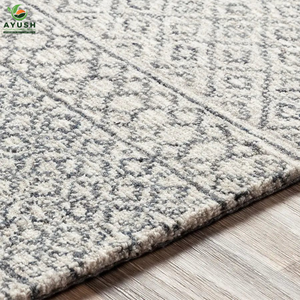 Tapis en laine naturelle de qualité supérieure, tapis en laine écologiques pour le salon, la chambre à coucher et le couloir - Product Image 6