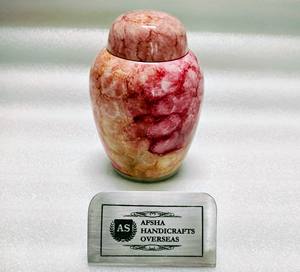 Urna Funeraria de Metal Estilo Europeo, Latón/Aluminio, Verde Antiguo, para Guardar Cenizas de Mascotas - Product Image 2