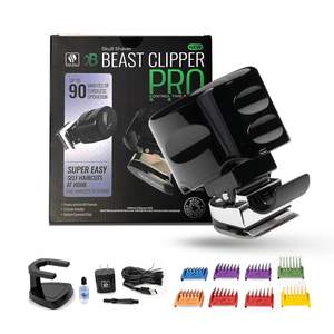 Tondeuse à cheveux professionnelle sans fil rechargeable pour hommes/femmes, kit de toilettage avec lame en acier inoxydable, idéale pour la coupe de moustache à la française - Product Image 5