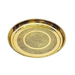 Bandeja de Servicio de Aluminio Chapada en Oro de Última Moda, Estilo Clásico, Apta para Lavavajillas, Vajilla para el Hogar y la Cocina, Tamaño y Color Personalizables - Product Image 5