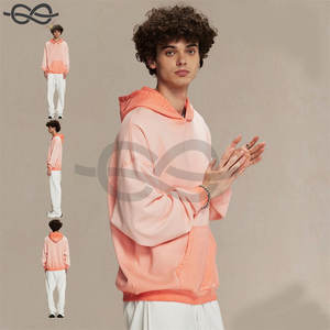 Sweat à capuche personnalisé 600 GSM de haute qualité, poids lourd, imprimé bouffant, pour hommes, 100% coton, survêtement, hiver, coupe surdimensionnée - Product Image 2