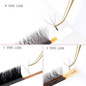 Pinzas para pestañas de acero inoxidable al por mayor, superventas, 0/30/45/70 grados, punta de volumen verde, Punta puntiaguda, herramienta de cuidado de belleza para - Product Image 6