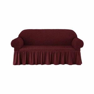 Housse de canapé matelassée de couleur unie en gros housse de canapé imperméable avec couverture de thérapie électrique à domicile en coton tissé - Product Image 1