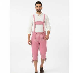 Premium Quality Hot Selling Bavarian Leather <b>Shorts</b> New Style Solid Color Made in High Quality Bavarian Leather <b>Shorts</b> - Product Image 1