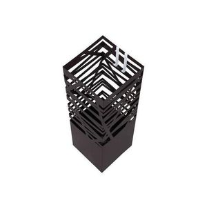 Porte-parapluie en métal de style vintage à l'ancienne pour les couloirs, les foyers et les entrées aux courbes élégantes - Product Image 4