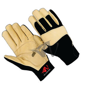 ถุงมือทำงานอย่างปลอดภัยหนังผ่านการรับรอง EN388เคมี - Product Image 3