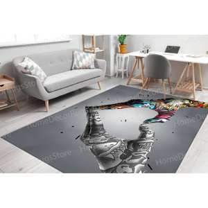 Graffiti Love Printed <b>Rug</b> - Personalized Gifts Area <b>Rug</b>,Luxury Velvet <b>Rug</b> - Product Image 2