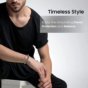 Pulsera elástica de piedra de ojo de tigre rojo, cuentas de cristal curativas redondas, pulsera de Chakra de Yoga de pasión, Unisex - Product Image 4