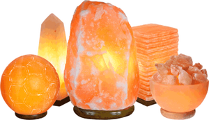 Lampes de sel en cristal de l'Himalaya sur mesure, lampes de table de décoration d'intérieur de style attrape-rêves, prestations de santé brutes, artisanat direct - Product Image 3