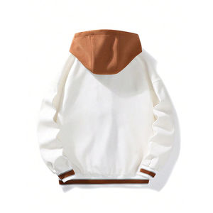 Chaqueta de manga larga abotonada personalizada OEM hecha a mano de 100% algodón, cortavientos ligero personalizado para hombres - Product Image 3