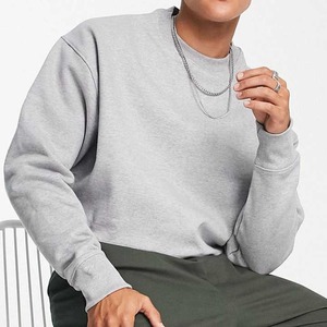Sudadera corta para hombre con logotipo personalizado 100% algodón, jersey de alta calidad, cuello redondo, Sudadera corta en blanco para hombre, ropa de calle - Product Image 3