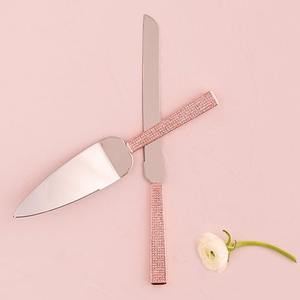 Designer Metal <b>Cake</b> <b>Server</b> Set With Jute Handle Dessert Knife Wedding Dining Tableware Kitchen Pastry Tool - Product Image 2