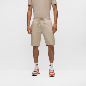 กางเกงขาสั้นลำลองผู้ชายทันสมัยพร้อมลุคฤดูร้อนที่ทันสมัย กางเกงขาสั้นตาข่ายระบายอากาศสำหรับเล่นกีฬา กางเกงขาสั้นออกกำลังกายฤดูร้อนพร้อมขอบเอวยางยืด - Product Image 6