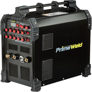 Nuevo PRIMEWELD TIG225X 225 Amp IGBT AC DC con Cubierta para Cámara Web, Pulso, Antorcha Flexible CK17 y Cable - Product Image 1