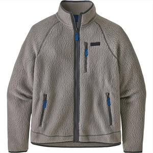 Reversible Fleece Wholesale <b>Fur</b> Streetwear Hip Hop Branded Outdoor Polar Winter Fleece <b>Jacket</b> <b>for</b> <b>Men</b> - Product Image 4