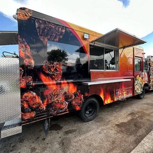 Meilleure vente de remorque de restauration rapide mobile camion de concession chariot de rouleau de crème glacée remorque camion de vente mobile de nourriture pour hot-dogs - Product Image 2