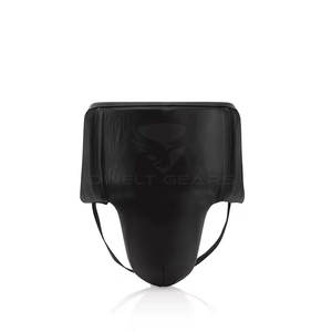 Protège-aine de sport en cuir avec couleur et logo personnalisés pour le kickboxing, le MMA, la boxe, le Muay Thai, équipement de protection d'entraînement - Product Image 5