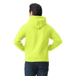 Sweat à capuche en polaire épaisse 420gsm pour hommes Logo personnalisé brodé 100% coton surdimensionné poids lourd pour l'hiver - Product Image 3