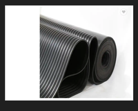 Fabrikpreis 3mm*1m*5m LKW-Bettmatte Münzmuster Runde Noppen Gummimatte zum Schutz des Garagenbodens