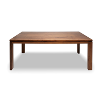 Mobilier de maison OEM mobilier de salle à manger table à manger en noyer d'Amérique du Sud/ensemble table à manger en noyer