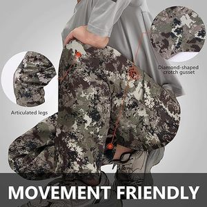 Combinaison tactique de randonnée imperméable respirante anti-déchirure coupe-vent professionnelle nouvelle arrivée camouflage unisexe - Product Image 3
