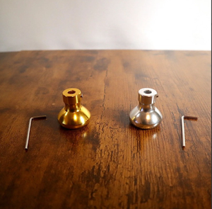 อุปกรณ์ลดแรงสั่นสะเทือนทรงกลมคุณภาพสูงสำหรับส้อมเสียง  สีเงิน สีทอง... - Product Image 1