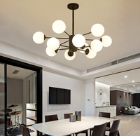 Lustre moderne rond à LED pour plafond, directement de l'usine, pour la maison, livraison rapide.