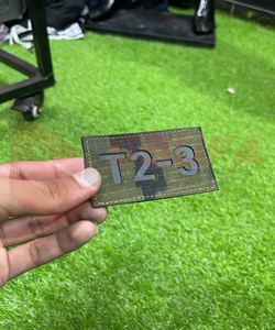 2025 Última colección Parches de tela cortados con láser personalizados Logotipo en forma de corazón de alta calidad para uso en sombreros Directo del fabricante - Product Image 1