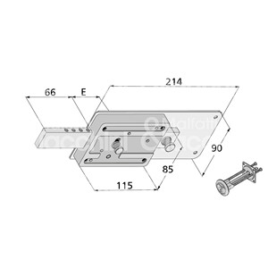 6-เทิร์น ferroglietto กระบอกเดี่ยว - Product Image 1