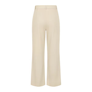 Pantalones de Trabajo Casuales de Negocios para Mujer, Cierre con Cordón, Transpirables, de Secado Rápido, de Lona Lisa, 100% Algodón, Cintura Media, Corte Recto - Product Image 4