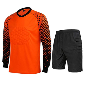 เสื้อยูนิฟอร์มผู้รักษาประตูฟุตบอลใช้ได้ทั้งชายและหญิงเสื้อฟุตบอล100% โพลีเอสเตอร์ออกแบบโลโก้ได้ตามต้องการแบบ2025 - Product Image 5