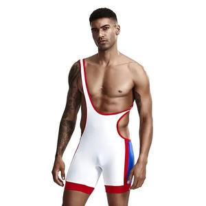 Singlet de Lucha Libre Unisex con Diseño Personalizado e Impresión Digital, Ropa Deportiva de Spandex/Nylon al por Mayor para Levantamiento de Pesas, MMA/BJJ, Gimnasio - Product Image 4