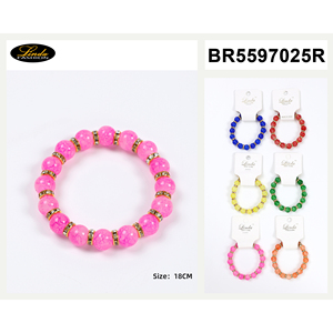 Bracciale aperto alla moda in metallo accessorio elegante ed elegante - Product Image 4