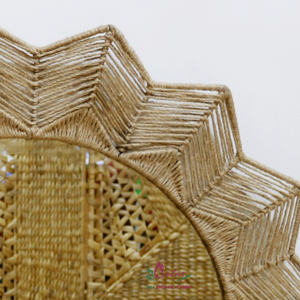 Artex Dong Thap Panier de rangement fait à la main au design moderne jonc de mer naturel et bois de jacinthe d'eau pour la décoration de l'organisation de la maison - Product Image 2