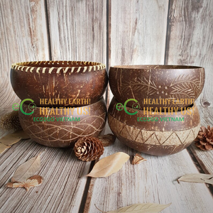 100% cuencos de cáscara de coco natural/cuencos de cáscara de coco para velas precio más barato en Vietnam por Eco2go Vietnam - Product Image 5