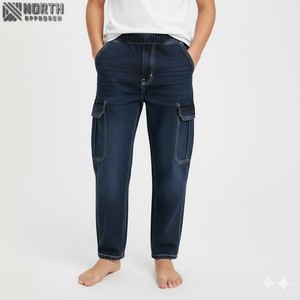 กางเกงยีนส์ฮิปฮอปสไตล์ใหม่ไซส์ใหญ่พิเศษขายตรงจากโรงงาน - Product Image 1