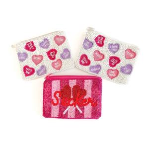 Monedero de Cuentas Coloridas Hecho a Mano con Diseños, Textos y Patrones Únicos, Perfecto para Regalos y Uso Diario - Product Image 5