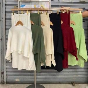 Hot Autumn Croptop Girl 2 pièces ensemble pour femmes prix usine emballage personnalisé naturel ODM lavable emballage personnalisé Long - Product Image 2