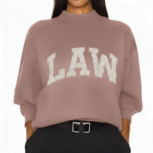 Women Modern Oversized Mockneck Casual <b>Winter</b> <b>Top</b> Relaxed Fit Minimal Street Style For Soft Everyday Comfort - Product Image 3